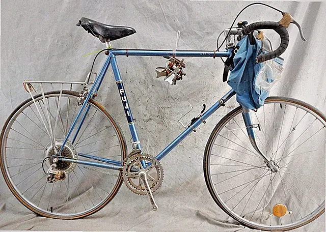 1975 Fuji S12-S Road Bike XX-Large 63cm Lugged Chromoly Steel Suntour Commuter ~
