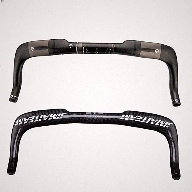 31.8*400/420/440mm City Racing Bike Drop Bar Carbon Fiber Road Bike Handlebars