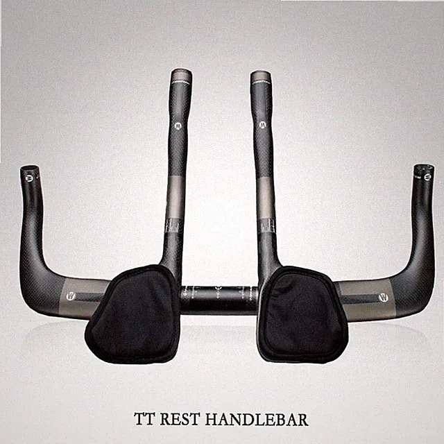 31.8mm TT/Road Bicycle Full Carbon Handlebar Triathlon Handles Rest Drop Bar
