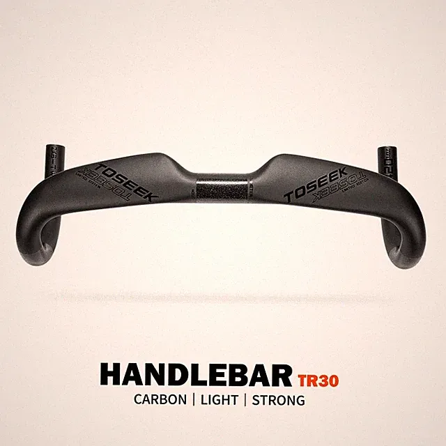 Carbon Bicycle Handlebars 380-440mm Internal Routing Road Bike Drop Bar