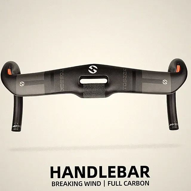 Carbon Fiber City Bicycle Handlebar Inner Cable 400/420/440mm Road Bike Drop Bar