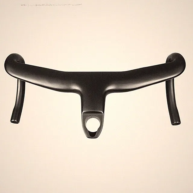 Carbon Fiber Gravel Bike Drop Bar Cyclocross Road Bicycle Integrated Handlebar