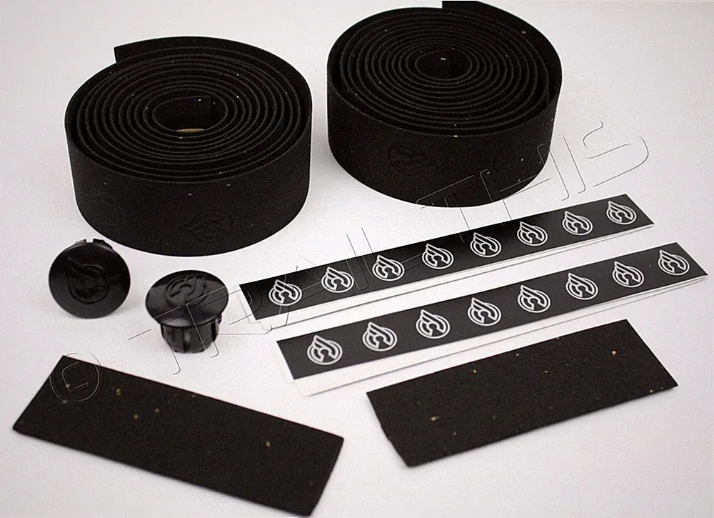 Cinelli Cork Ribbon Bar Tape Bicycle Road Drop Bar Black