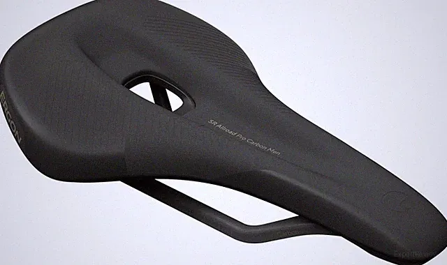 Ergon SR Allroad Pro Carbon Saddle - Carbon, Black, Men's, Medium/Large