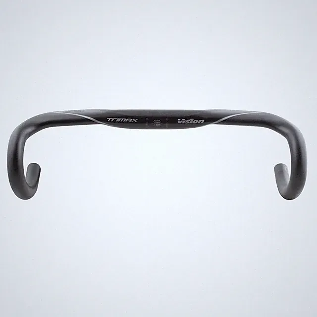 Full Speed Ahead Vision TriMax Aero Black 31.8mm 440mm Back Sweep 4°Aluminum