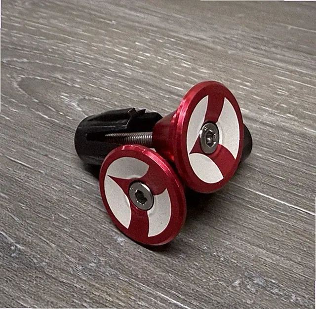 Klein Bikes Repop Bicycle Bike Handlebar Bar End Plugs Red Mountain