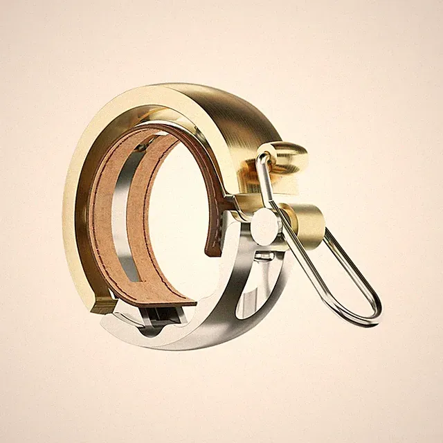 Large Brass Oi Luxe Bicycle Bell Unique Design Cnc Machined Stylish Sound