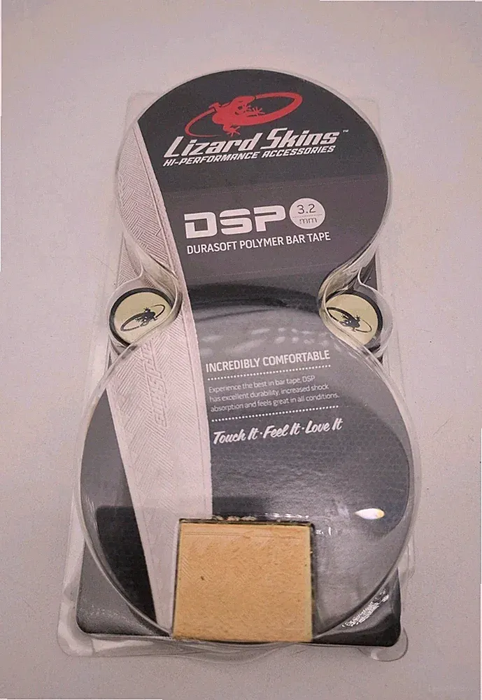 Lizard Skins DSP 3.2mm White Bicycle Wrap / Handlebar / Drop Bar Tape New