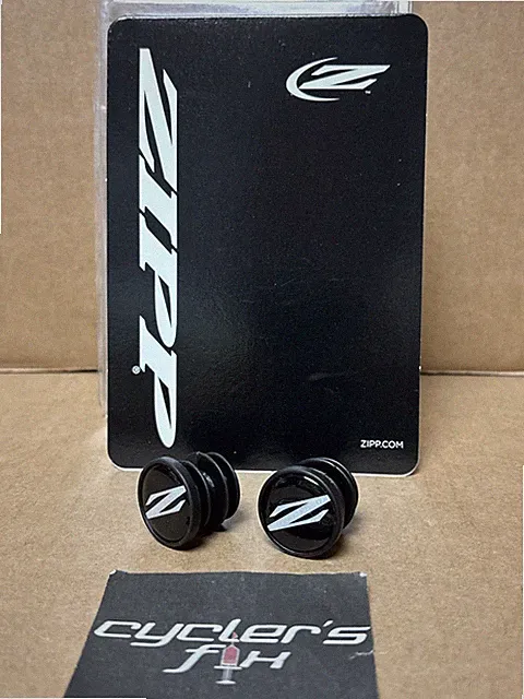 NEW Zipp Road Bike Handlebar Bar Ends Plugs Cycling Black Track SRAM Trek Giant