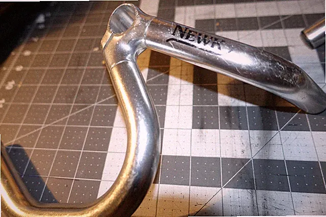 NOS Newk Racing Drop Bar Ends Ultra Rare Dual Position Dirt Drop and Flat MTB