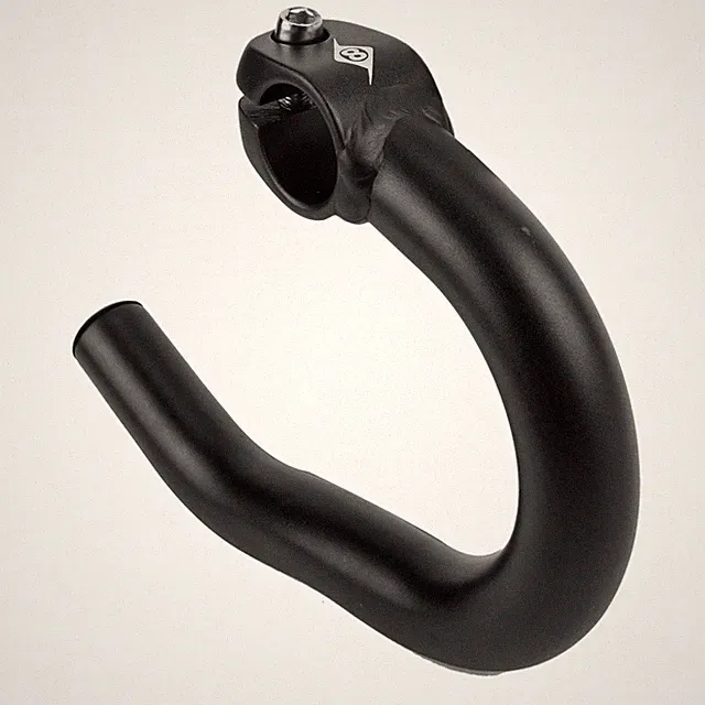 Origin8 22.2mm Black Ergo Bend Drop End Aluminum Handlebar Extensions
