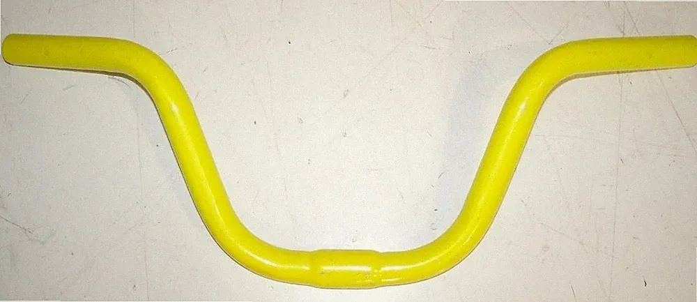 PEARL YELLOW BMX BICYCLE HANDLEBAR PART 390