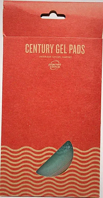 Planet Bike Century Gel Pads for Road Bike Handlebar / Drop Bars 4-Pads for Wrap