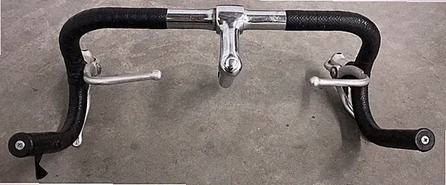 Retro Tandem Bike Handle Bars Taiwan *Giant Brand* Steel Brake Neck Stem Road
