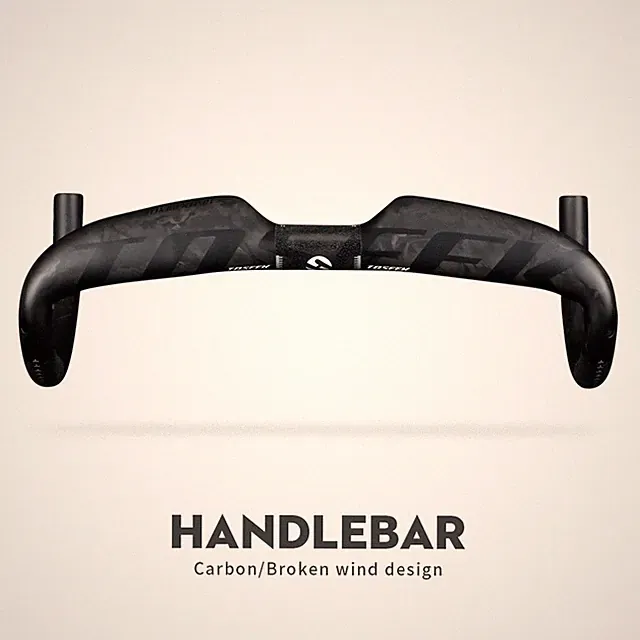 Road Bicycle Handlebar Internal Routing Full Carbon Fiber Drop Bar 400/420/440mm