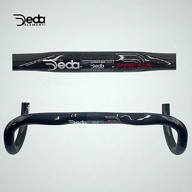 Road Bike Drop Handlebar 31.8mm Carbon Fiber Bicycle Bent Bar 380/400/420/440mm